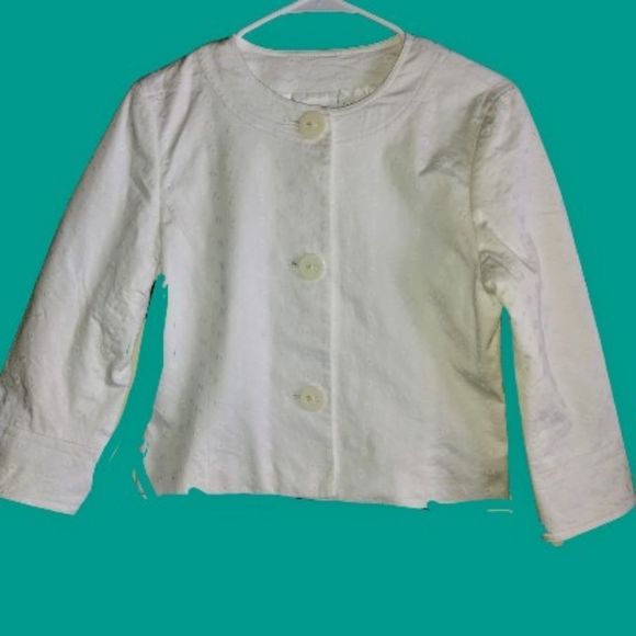Josephine Chaus Jackets & Blazers - White Josephine blazer Size 6